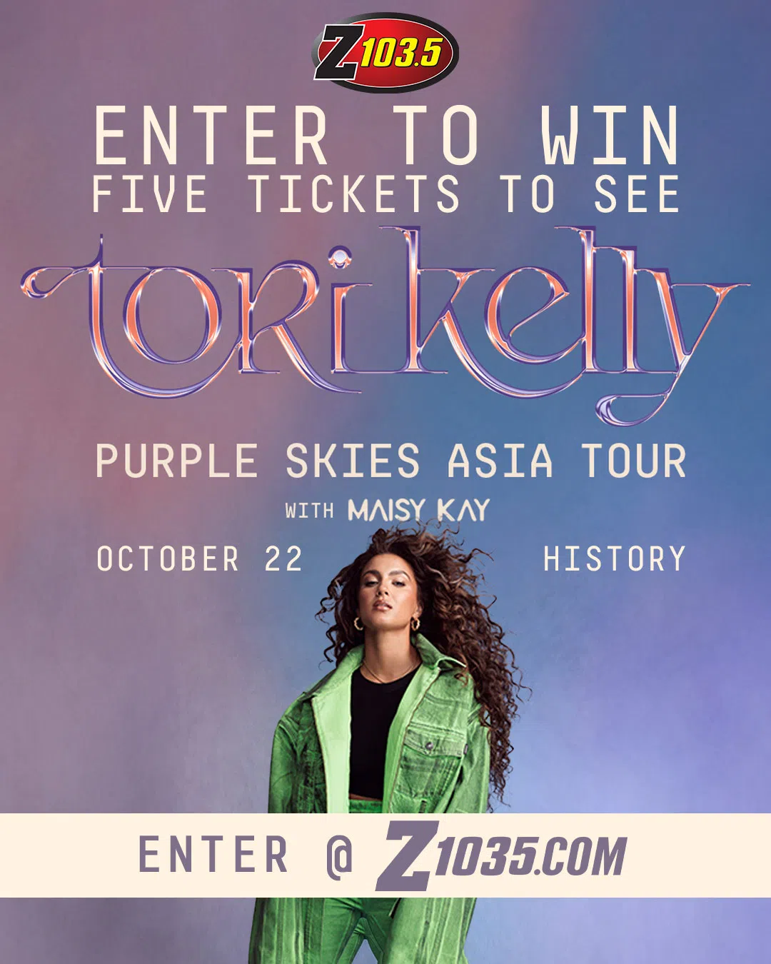 Feature: https://z1035.com/win/enter-to-win-tickets-to-see-tori-kelly/