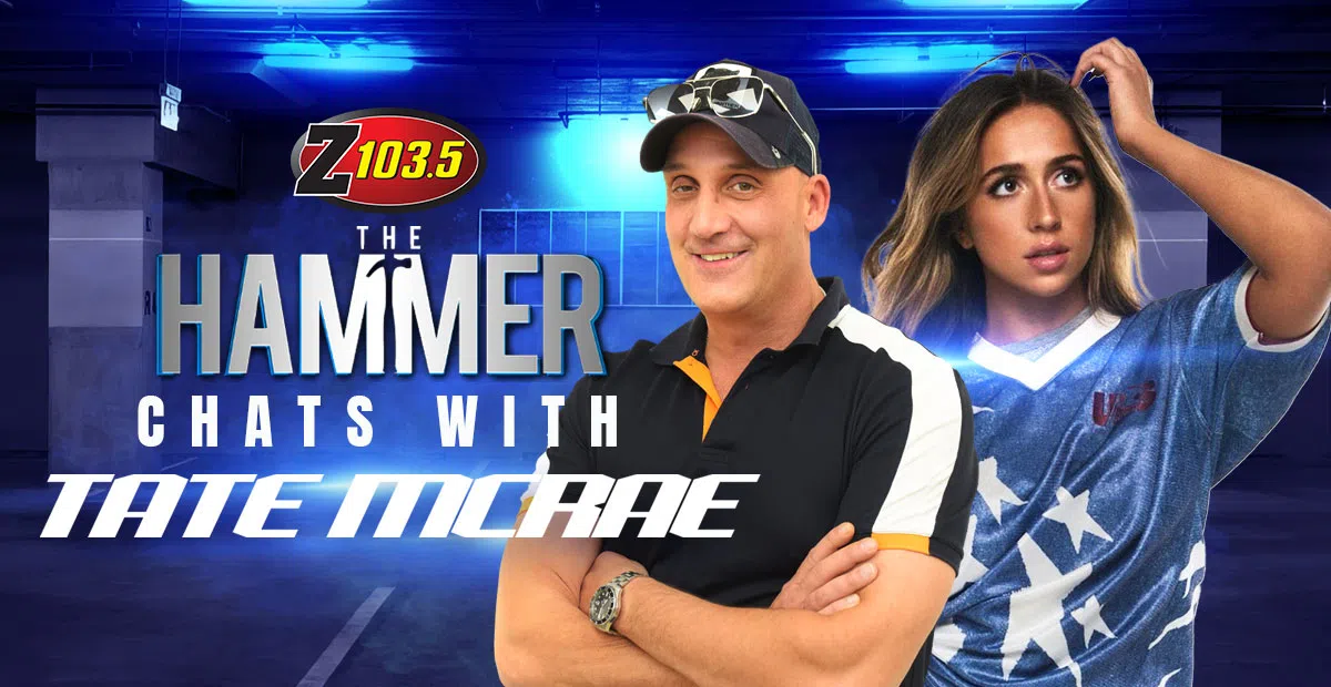 Feature: https://z1035.com/2024/10/07/the-hammer-chats-with-tate-mcrae/