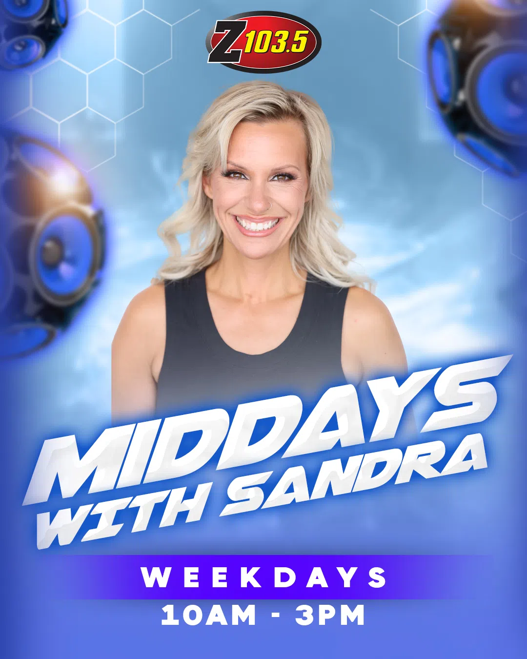 Feature: https://z1035.com/middayswithsandra/