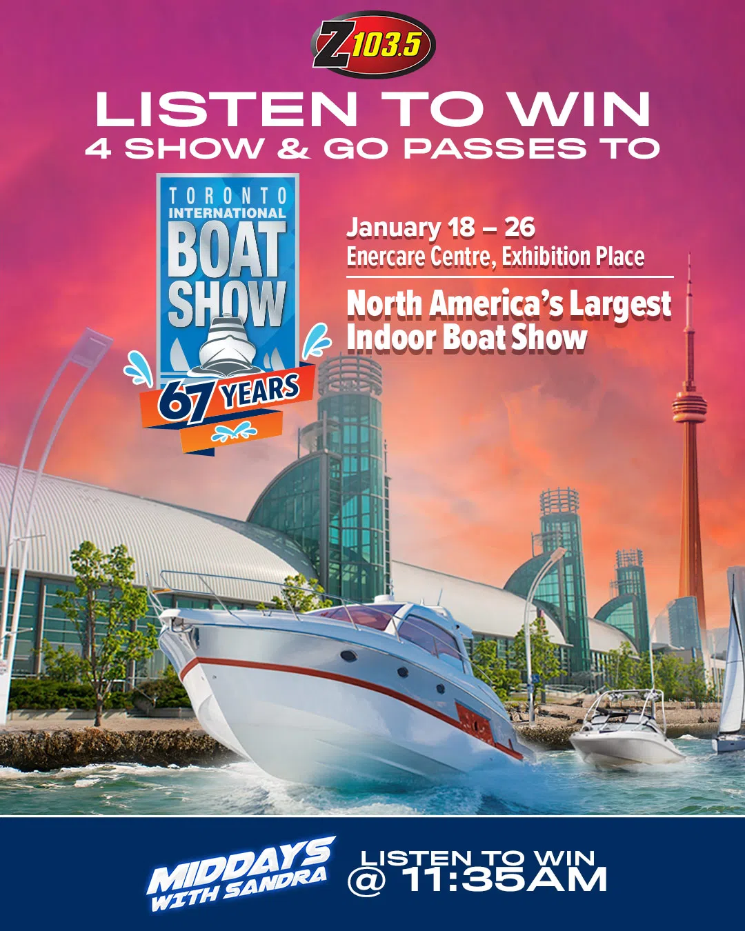 Feature: https://z1035.com/win/2025-toronto-international-boat-show/