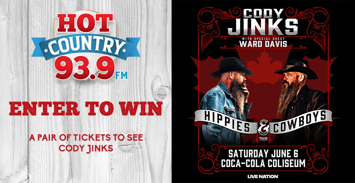 Feature: https://hotcountry939.com/win/cody-jinks/