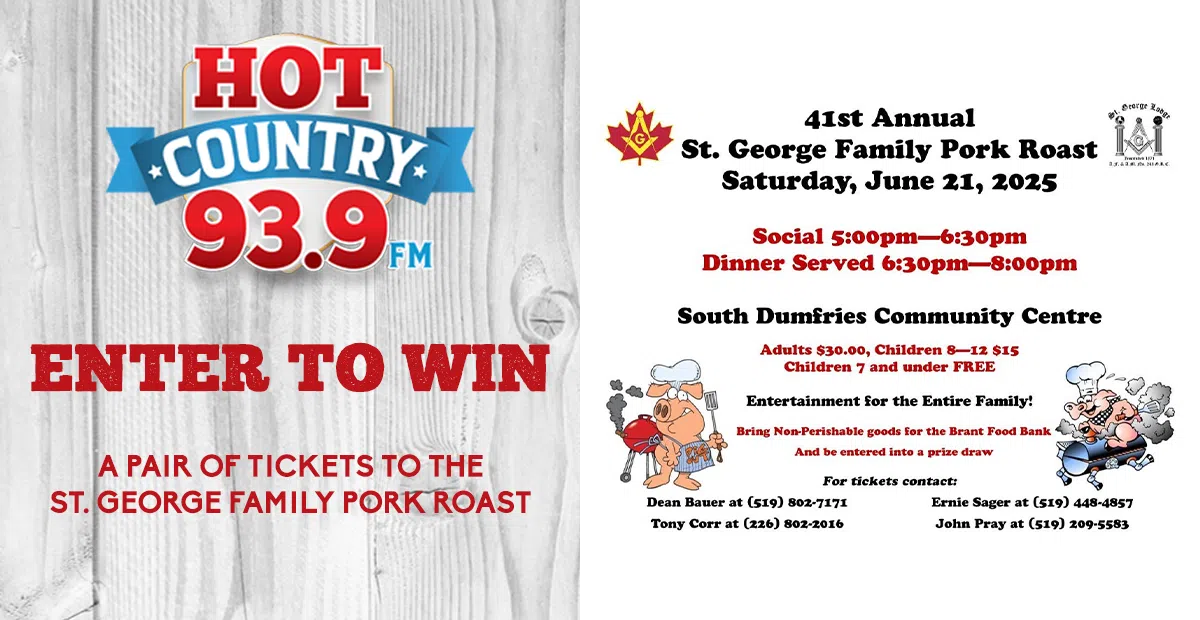 Feature: https://hotcountry939.com/win/enter-to-win-tickets-to-the-41st-annual-st-george-family-pork-roast/