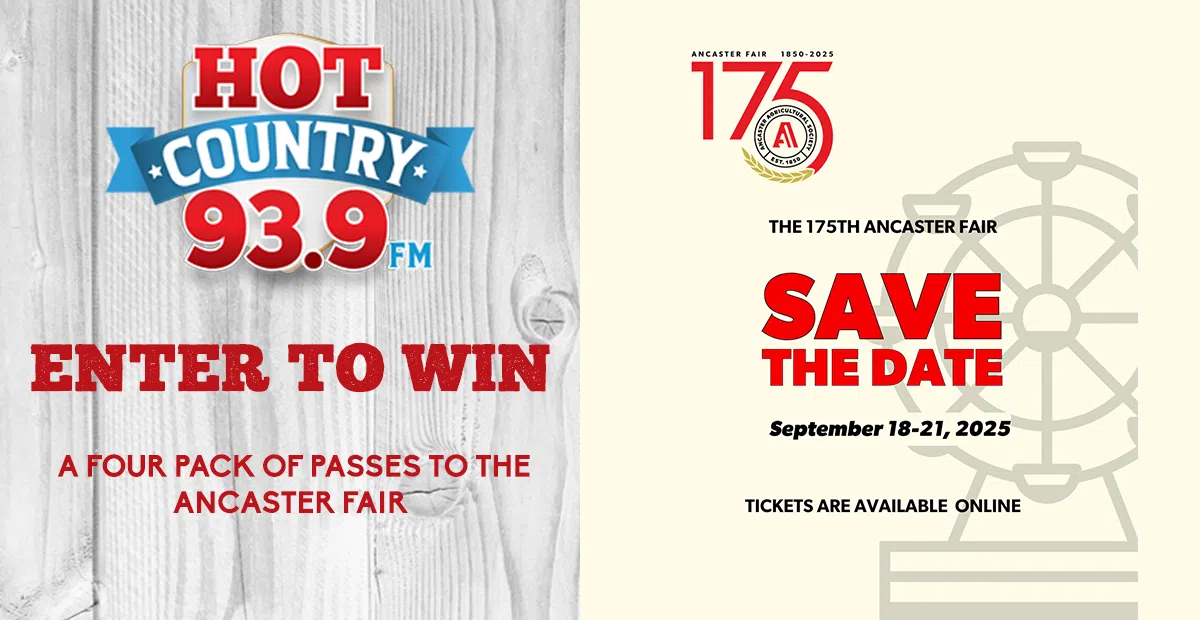 Feature: https://hotcountry939.com/win/four-pack-of-passes-ancaster-fair/