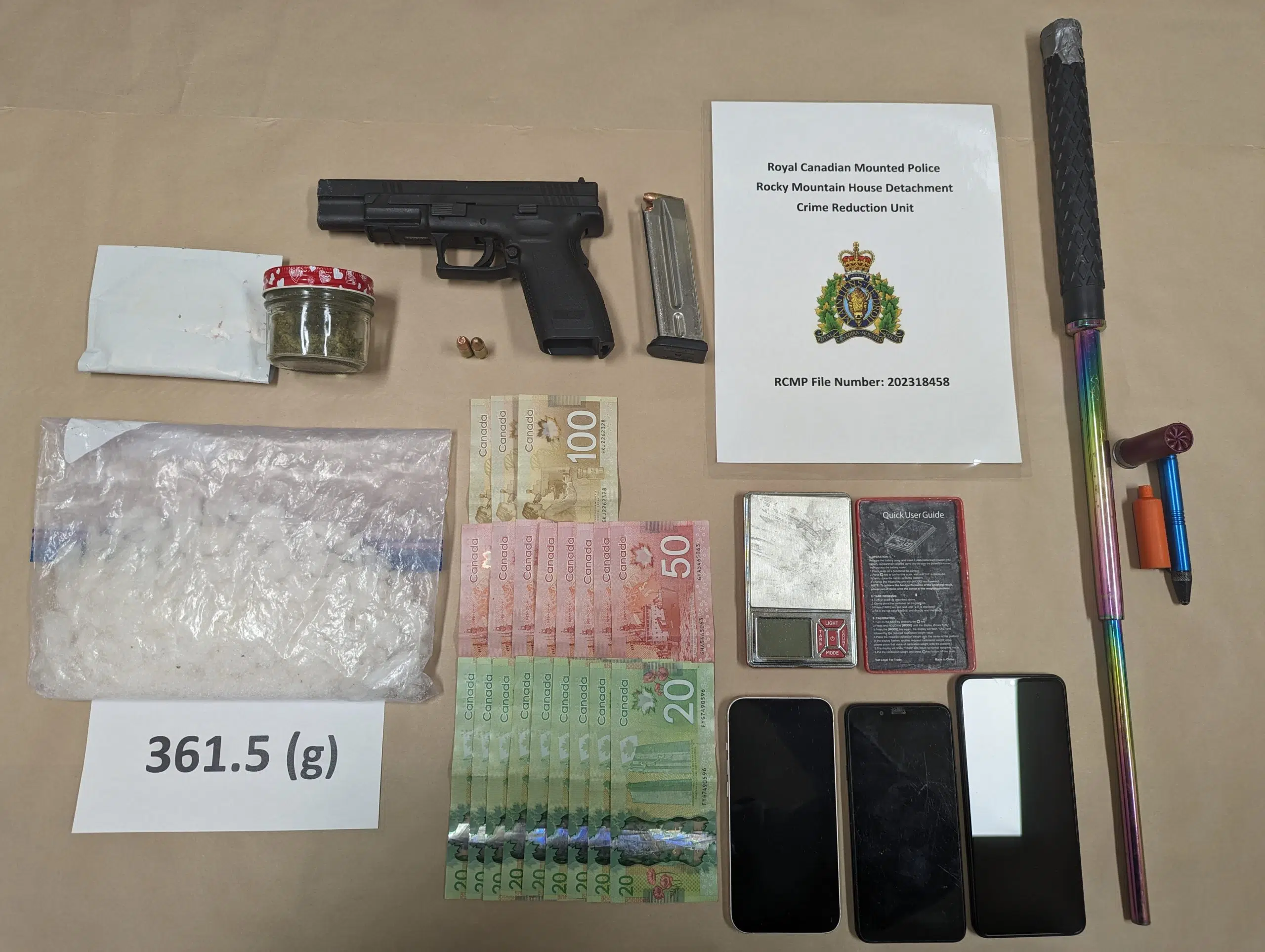 Rocky Mountain House RCMP charge three following traffic stop