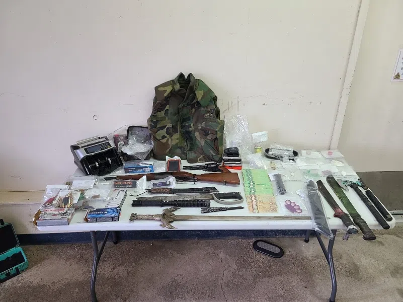 Sundre RCMP and partners execute search warrant