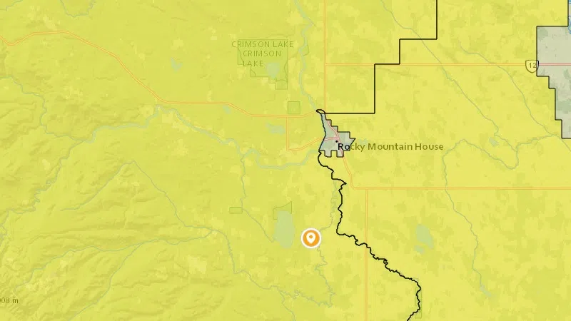 Clearwater County region under fire advisory