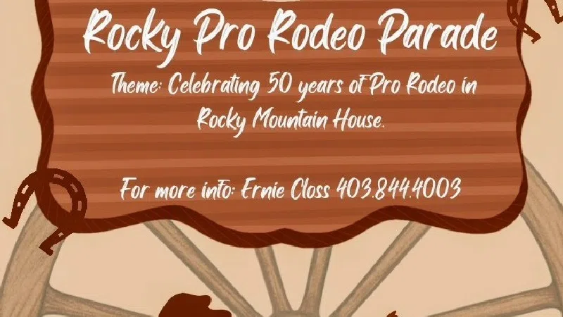 Parade route for Rocky Pro Rodeo Parade June 8