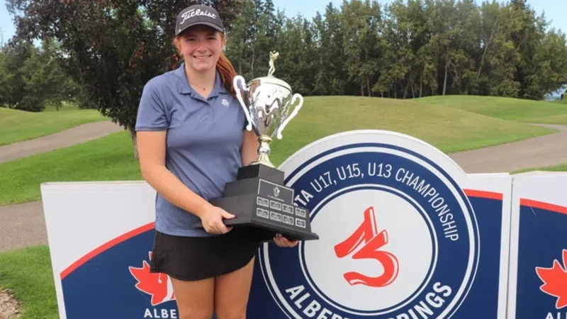 Local golfer wins Alberta Golf championship