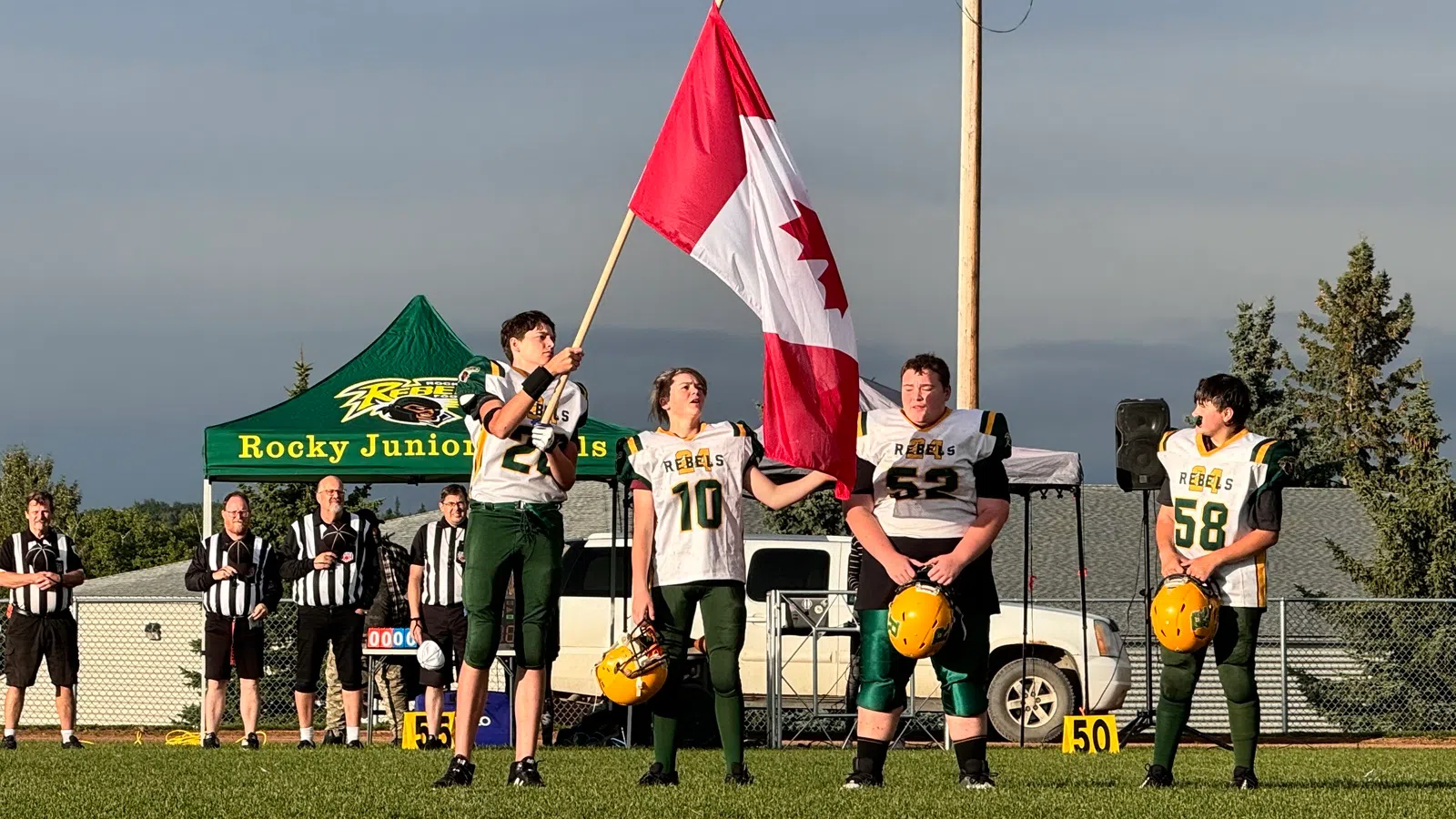 Rocky Jr. Rebels scores September 14