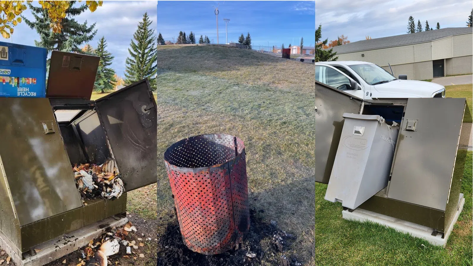 "Disheartened", RCMP investigating vandalism spree in Rocky Mountain House