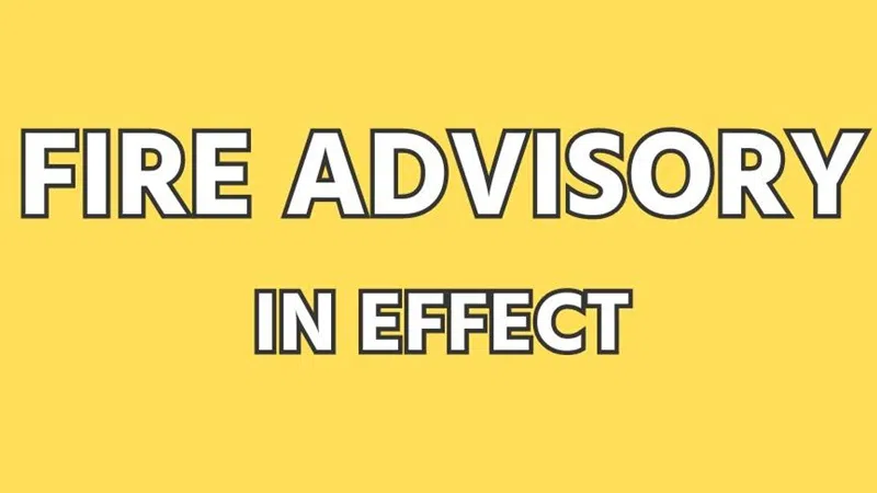 Fire advisory in effect for town of Rocky Mountain House