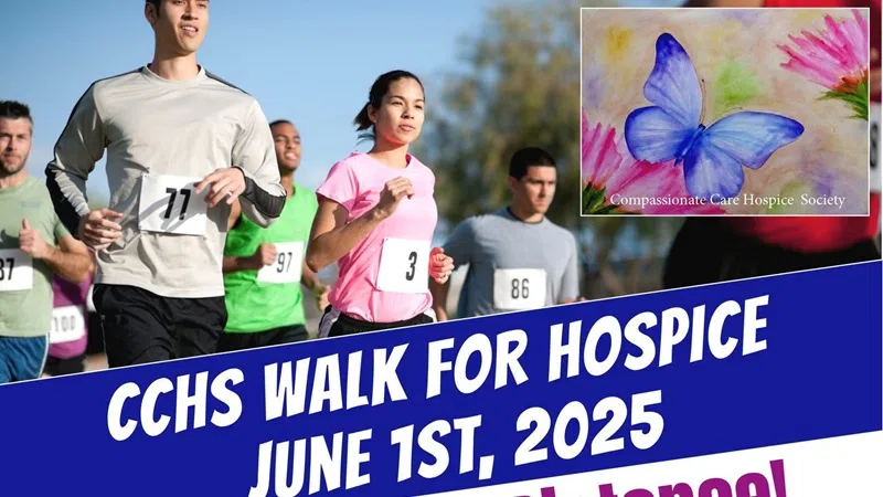 Registration open until May 28 for annual Walk for Hospice