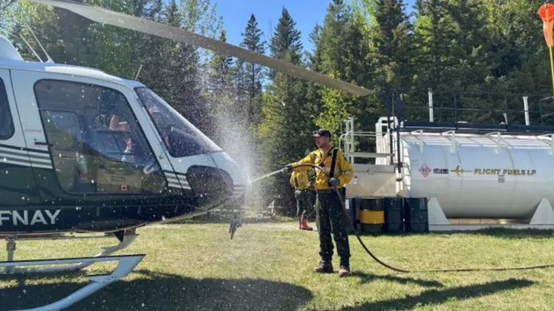 Wildfire danger now "moderate" in Rocky Mountain House Forest Area