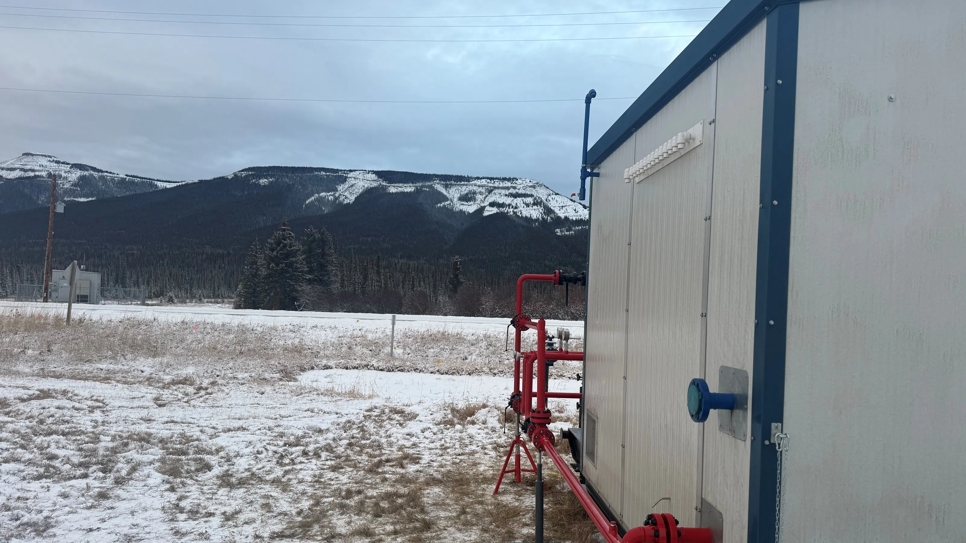 Nordegg natural gas pipeline online