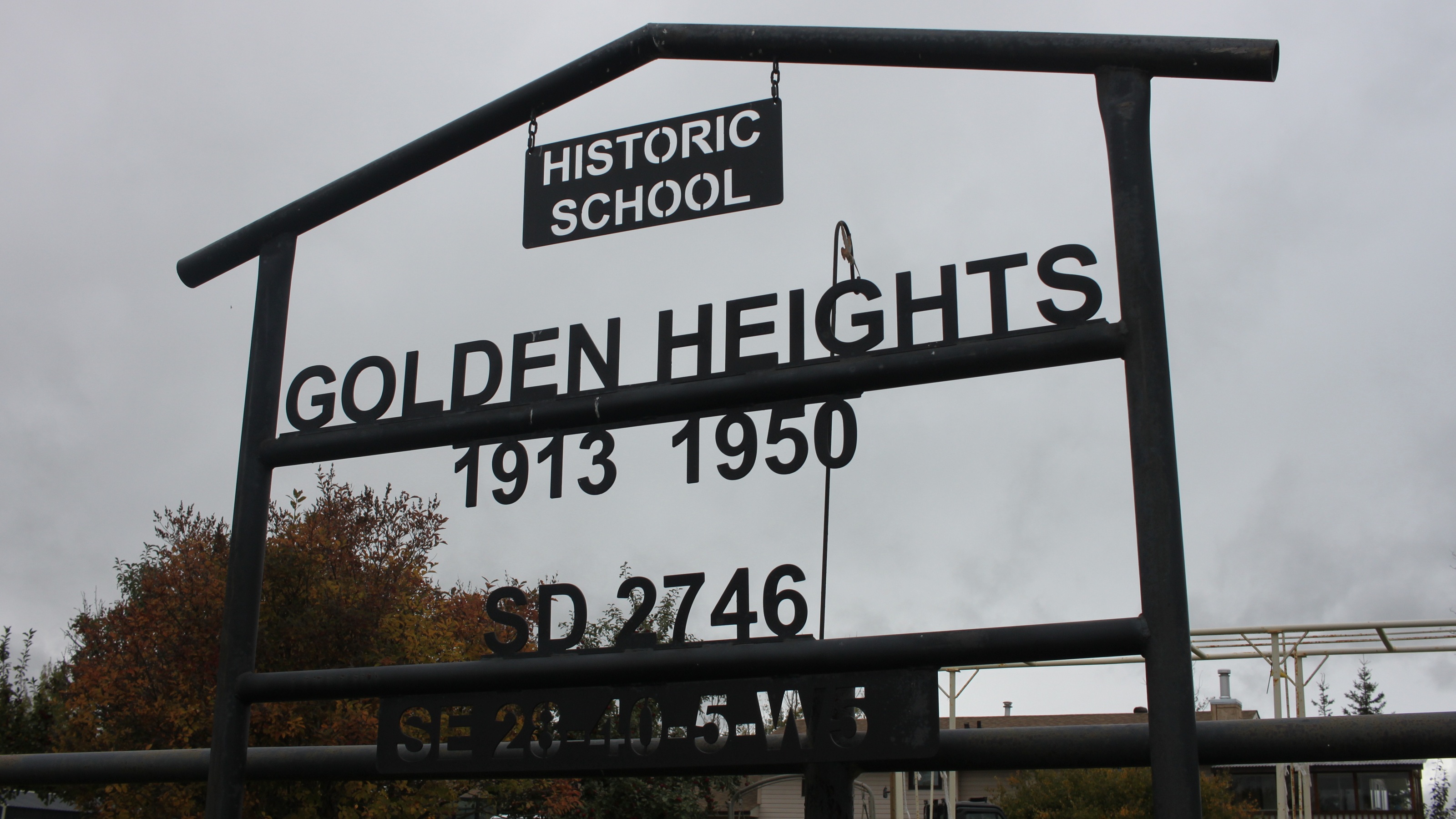 Clearwater County historic school: Golden Heights