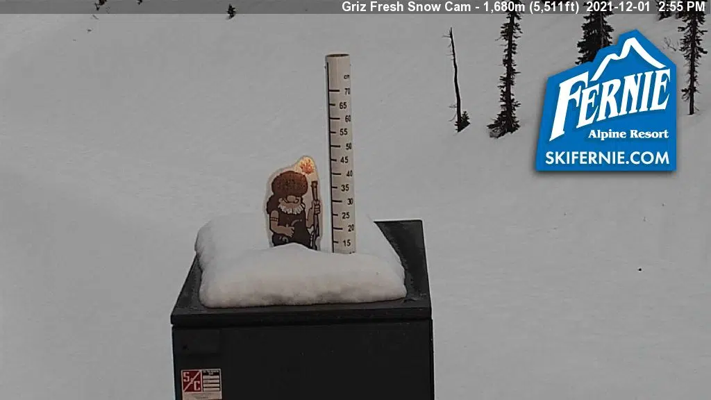Fernie Alpine Resort opening day could be delayed due to lack of snow