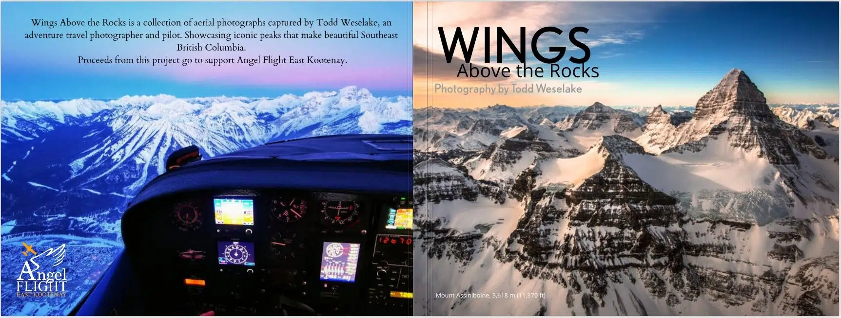 Angel Flight Co-founder raising funds with photography book