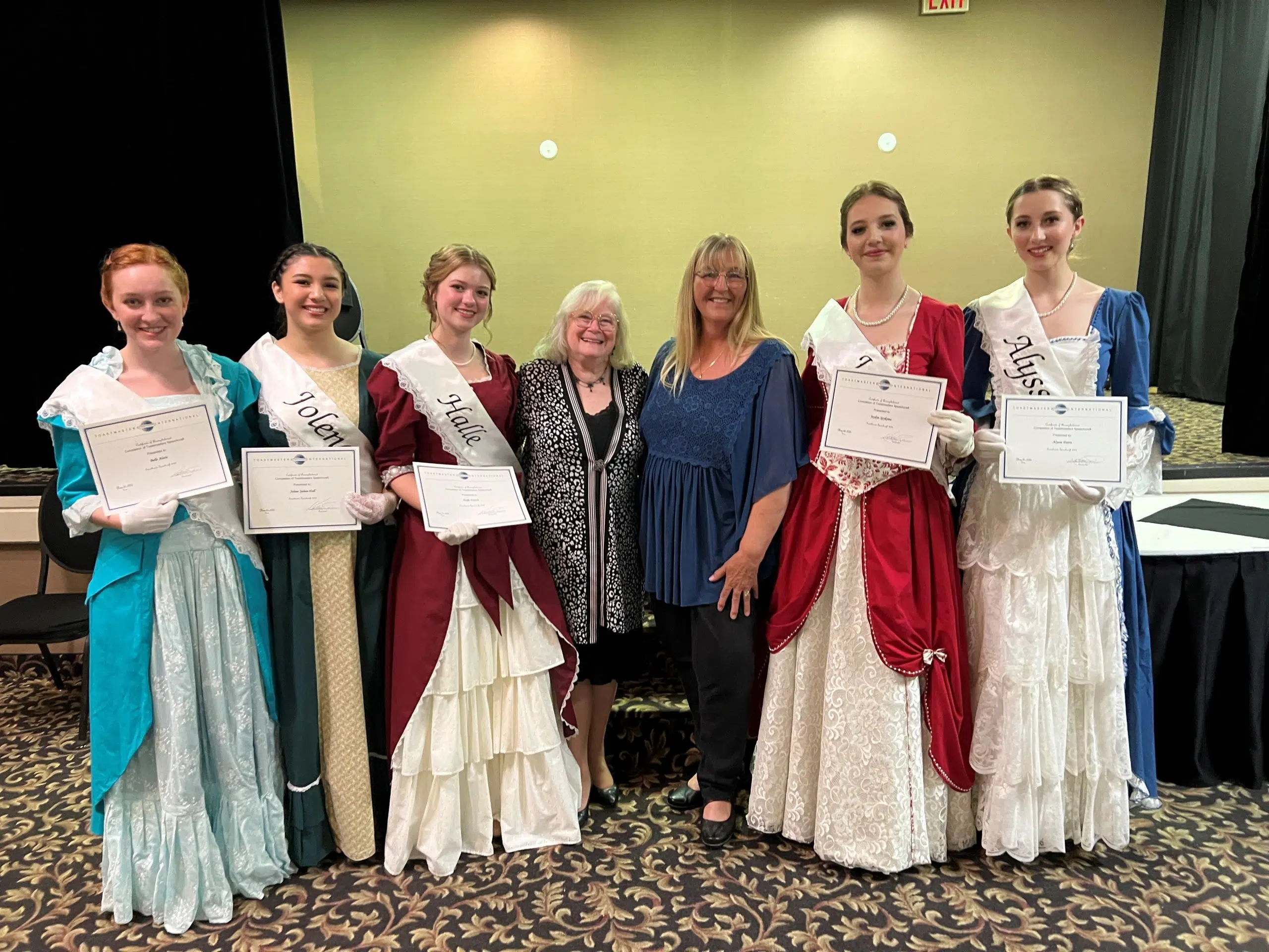 Cranbrook Sweethearts candidates complete Toastmasters speechcraft training