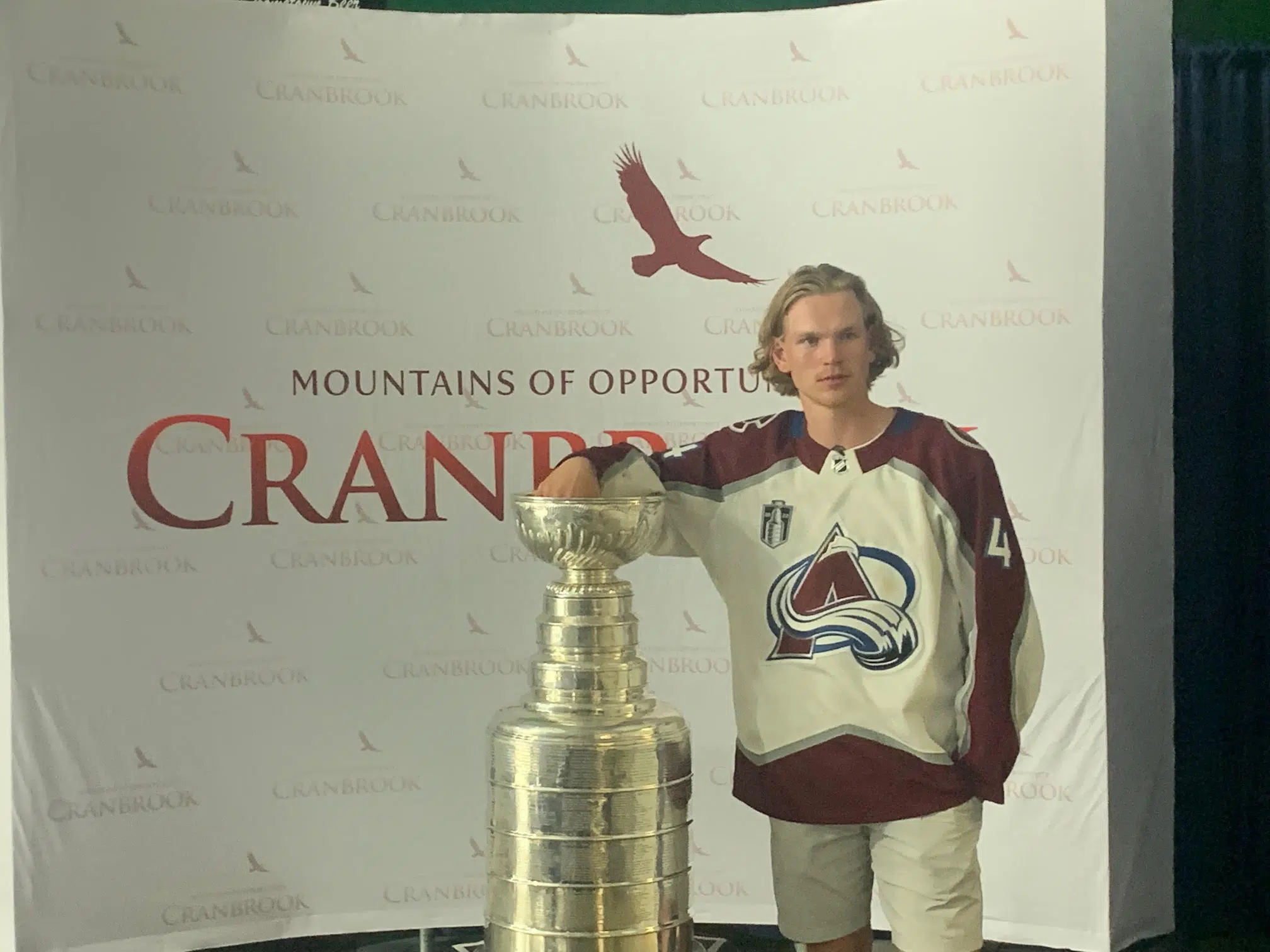 Stanley Cup returns to Cranbrook with Bowen Byram