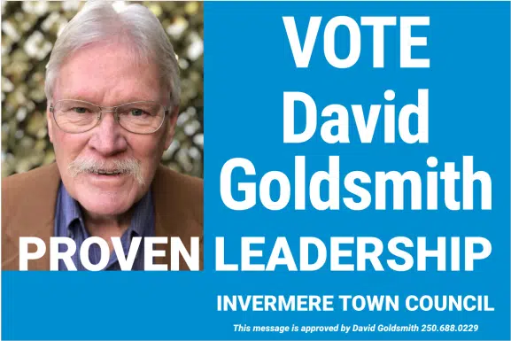 David Goldsmith seeks seat on Invermere District Council