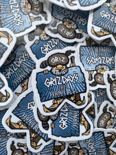 Commemorative Griz Pins on sale in lead-up to Fernie's Griz Days