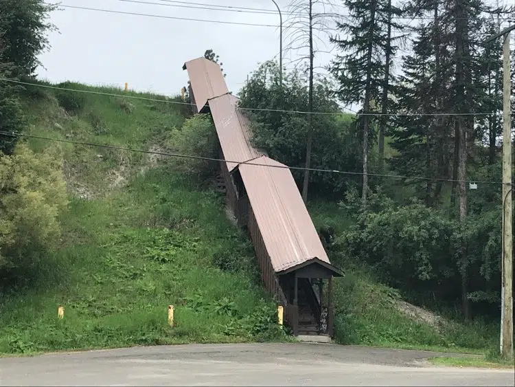 Cranbrook replacing Balment Park staircase