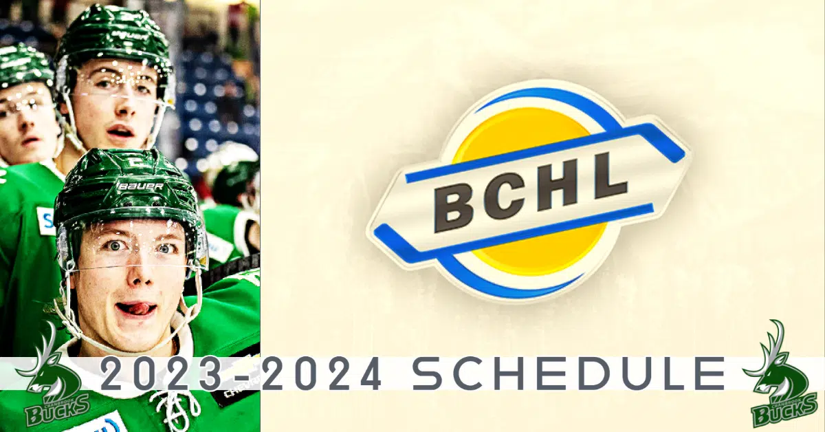 Cranbrook Bucks 2023-24 schedule released