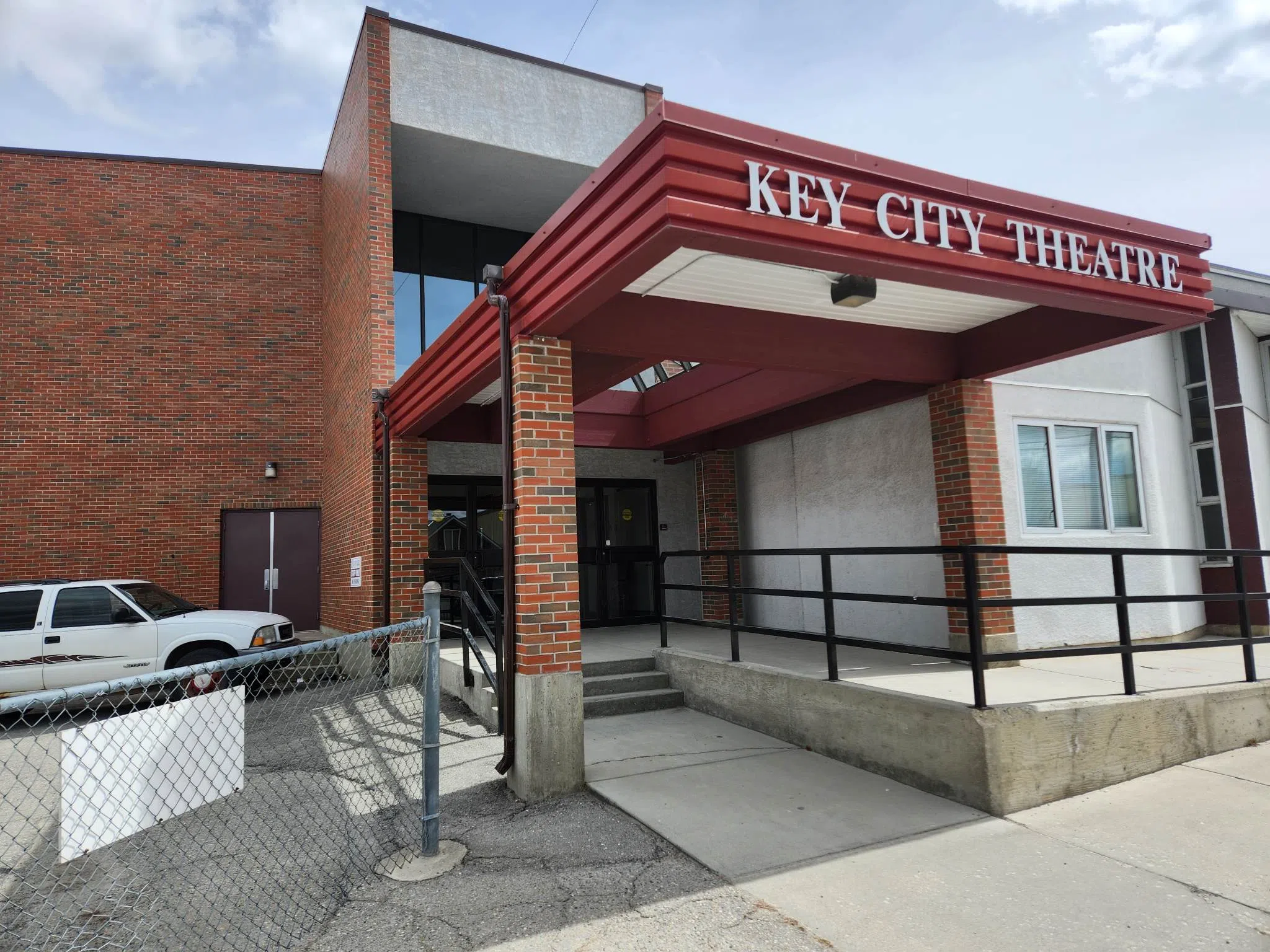 Key City Theatre begins elevator installation to improve accessibility