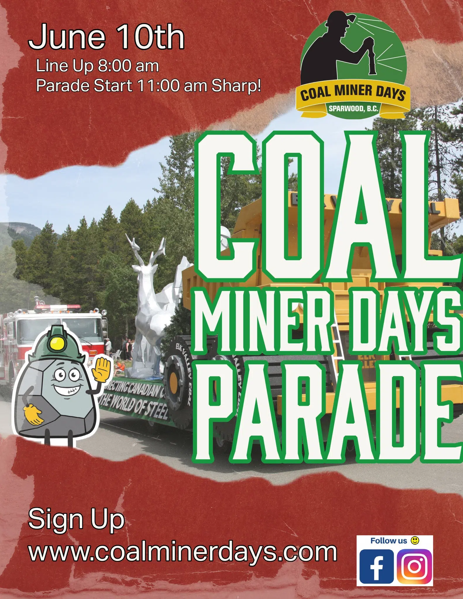 Coal Miner Days parade set for this Saturday in Sparwood
