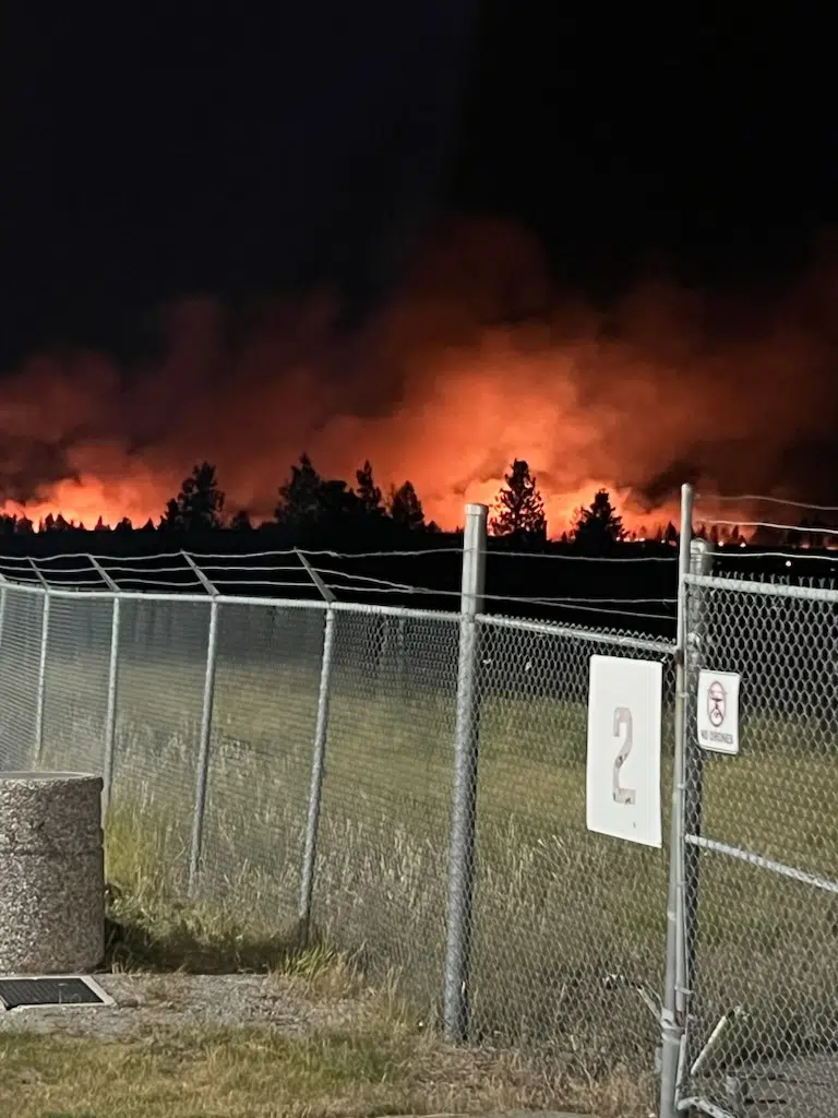 Canadian Rockies International Airport on Evacuation Alert