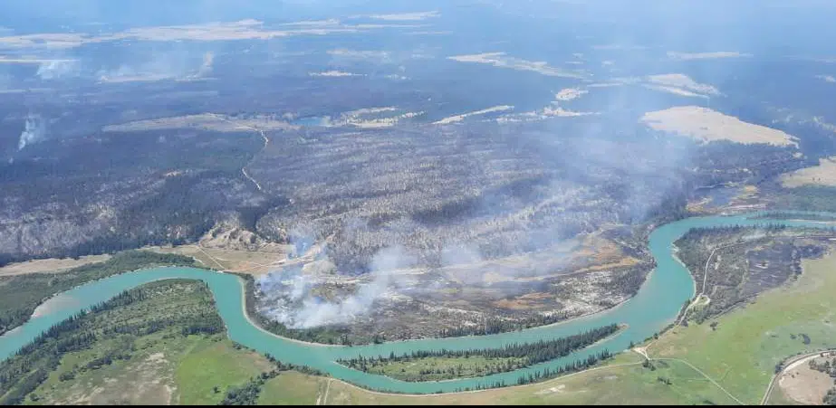 Control lines holding around St Mary's River Wildfire: BC Wildfire Service