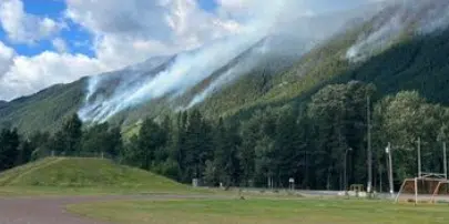 Fire activity significantly reduced for Lladnar Creek Wildfire near Sparwood