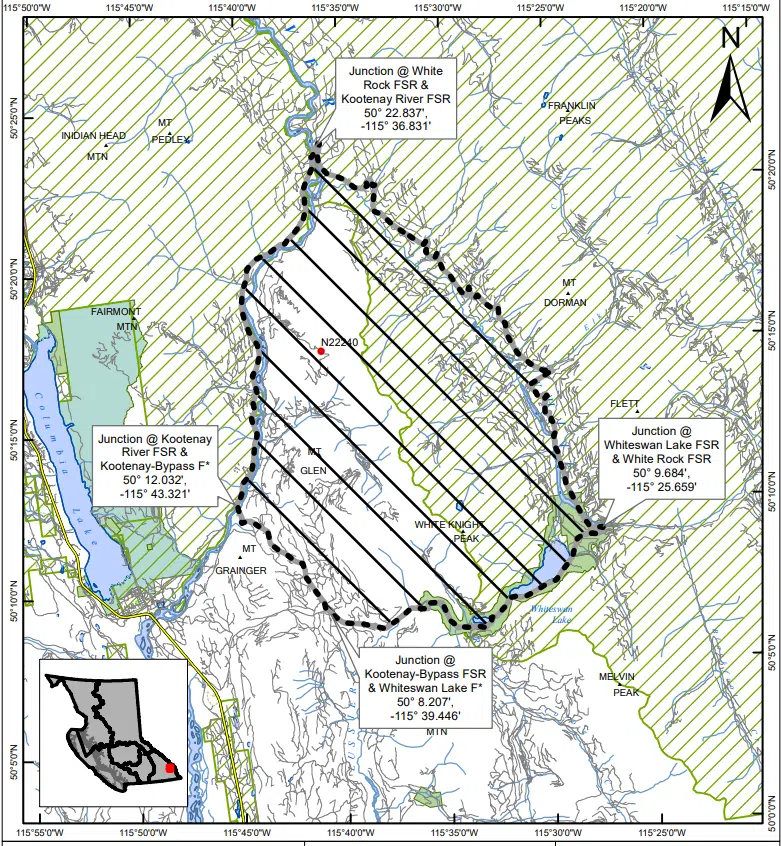 Area Restriction Order for Mia Creek Wildfire: BC Wildfire Service