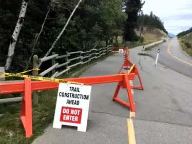 Detour activated for Markin-MacPhail Westside Legacy Trail