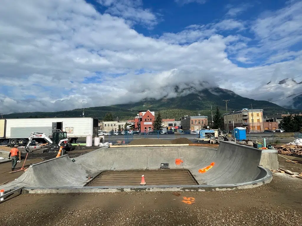 New Fernie skate park nearing completion