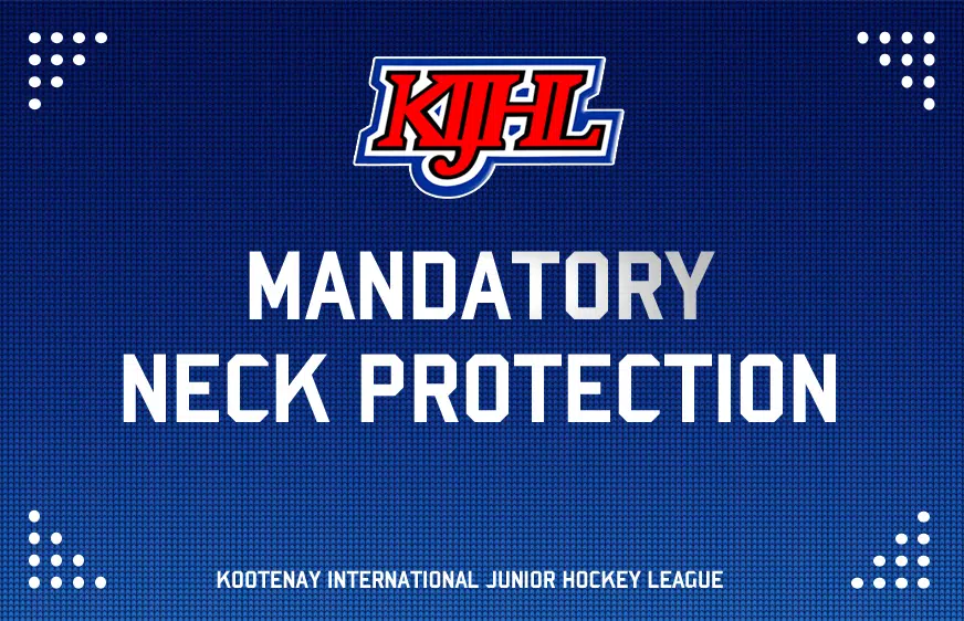 KIJHL adopts mandatory neck protection policy Wild 104.7 East