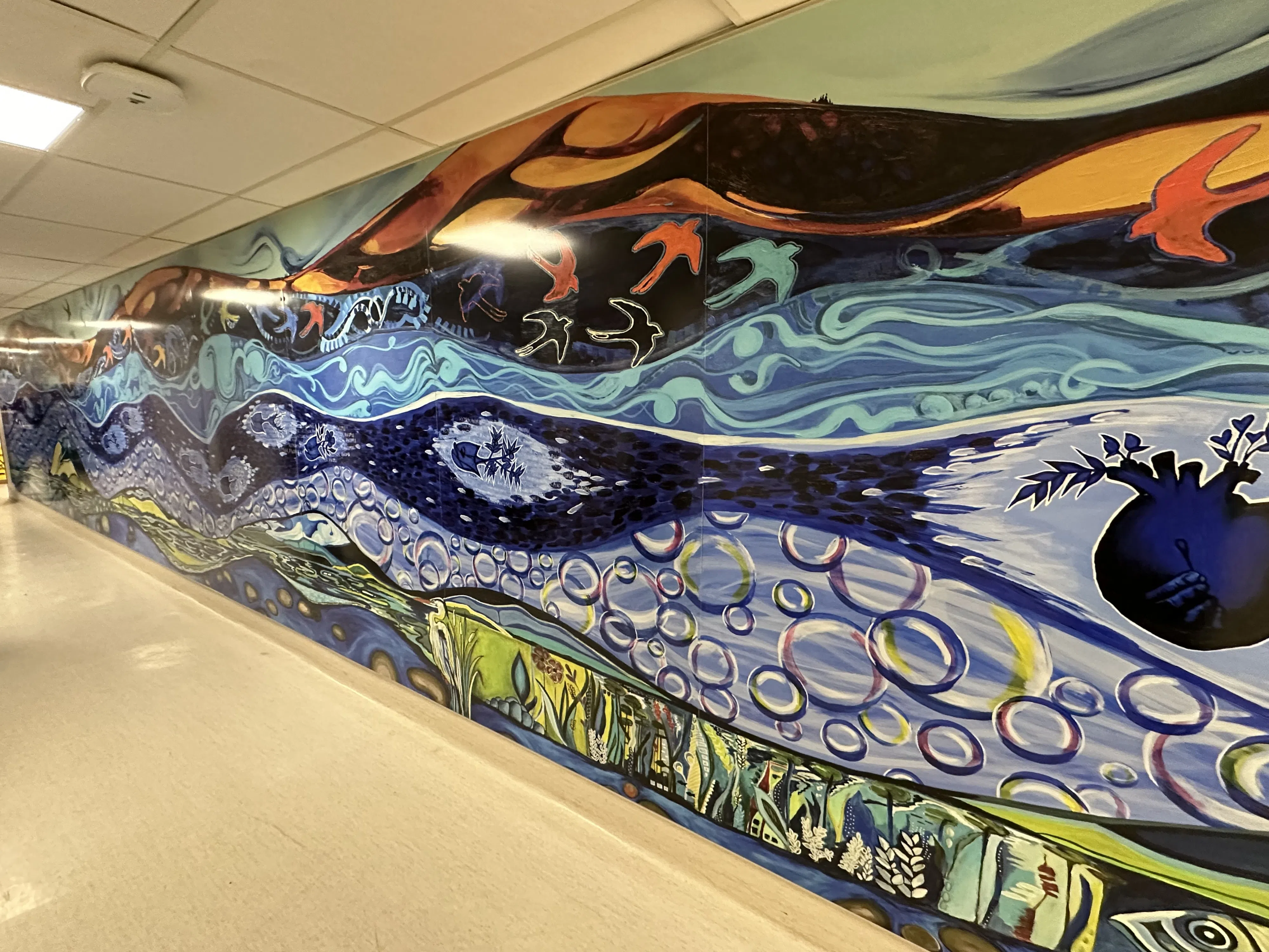 Creston Valley Hospital unveils new mural