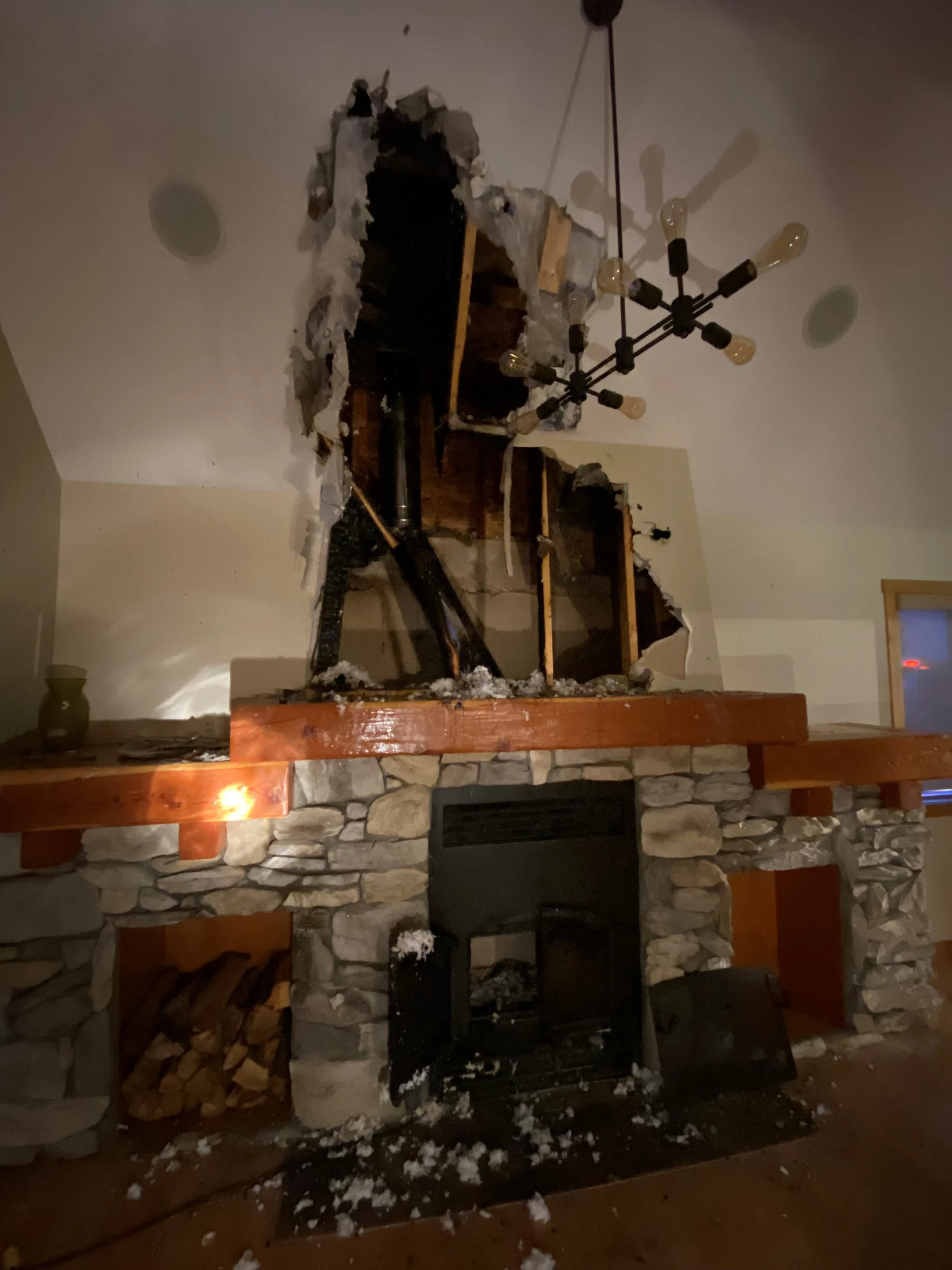 Firefighters extinguish chimney fire in Fairmont Hot Springs