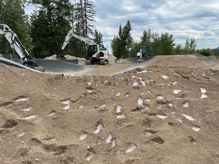 Kimberley's bike park 'taking shape'
