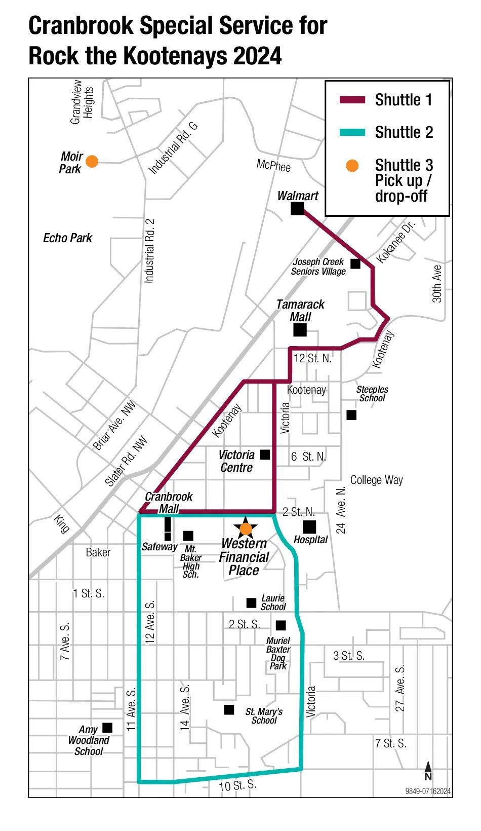 Free transit in Cranbrook Aug. 9-11 weekend