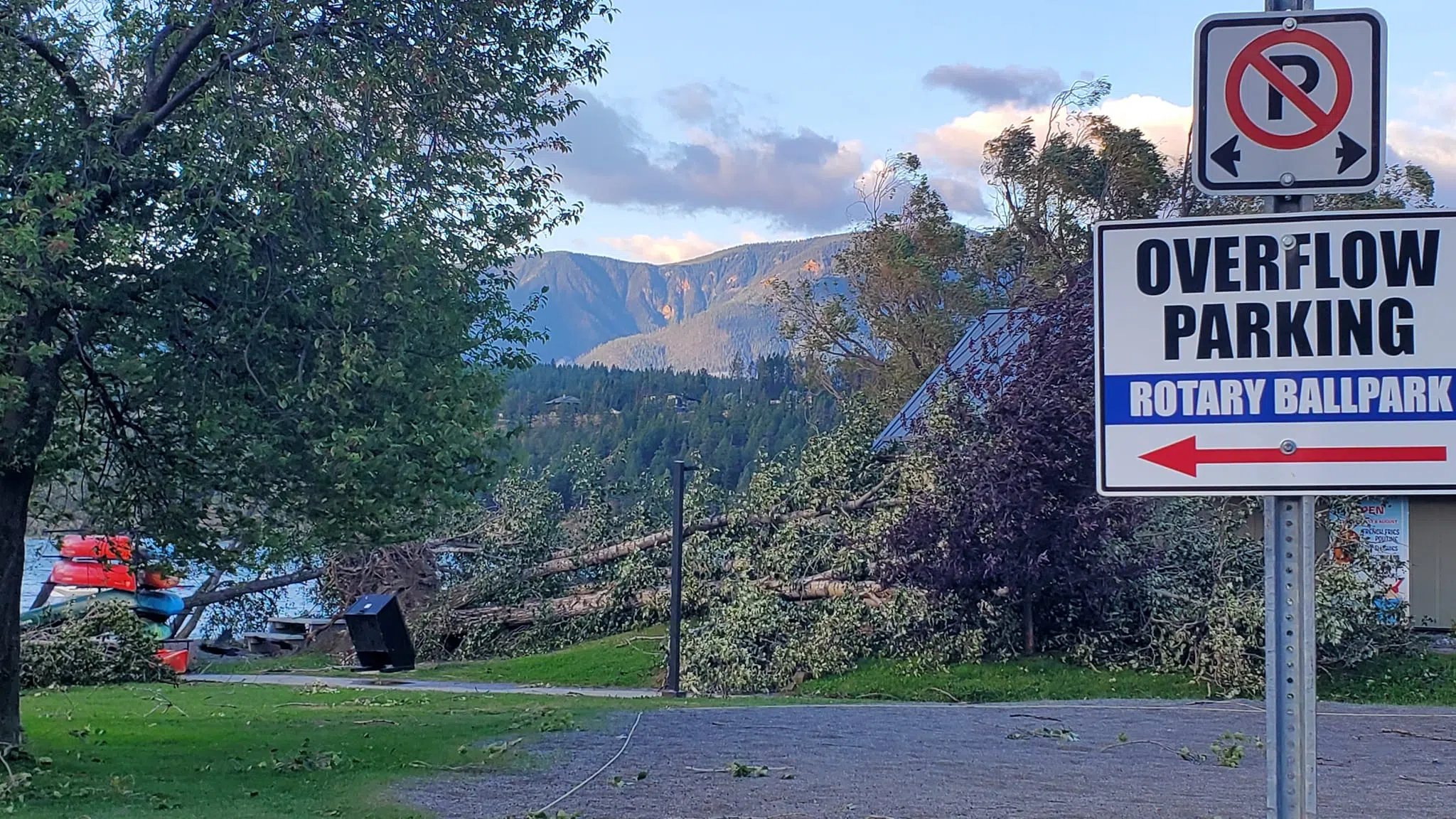 Columbia Valley August wind storm update