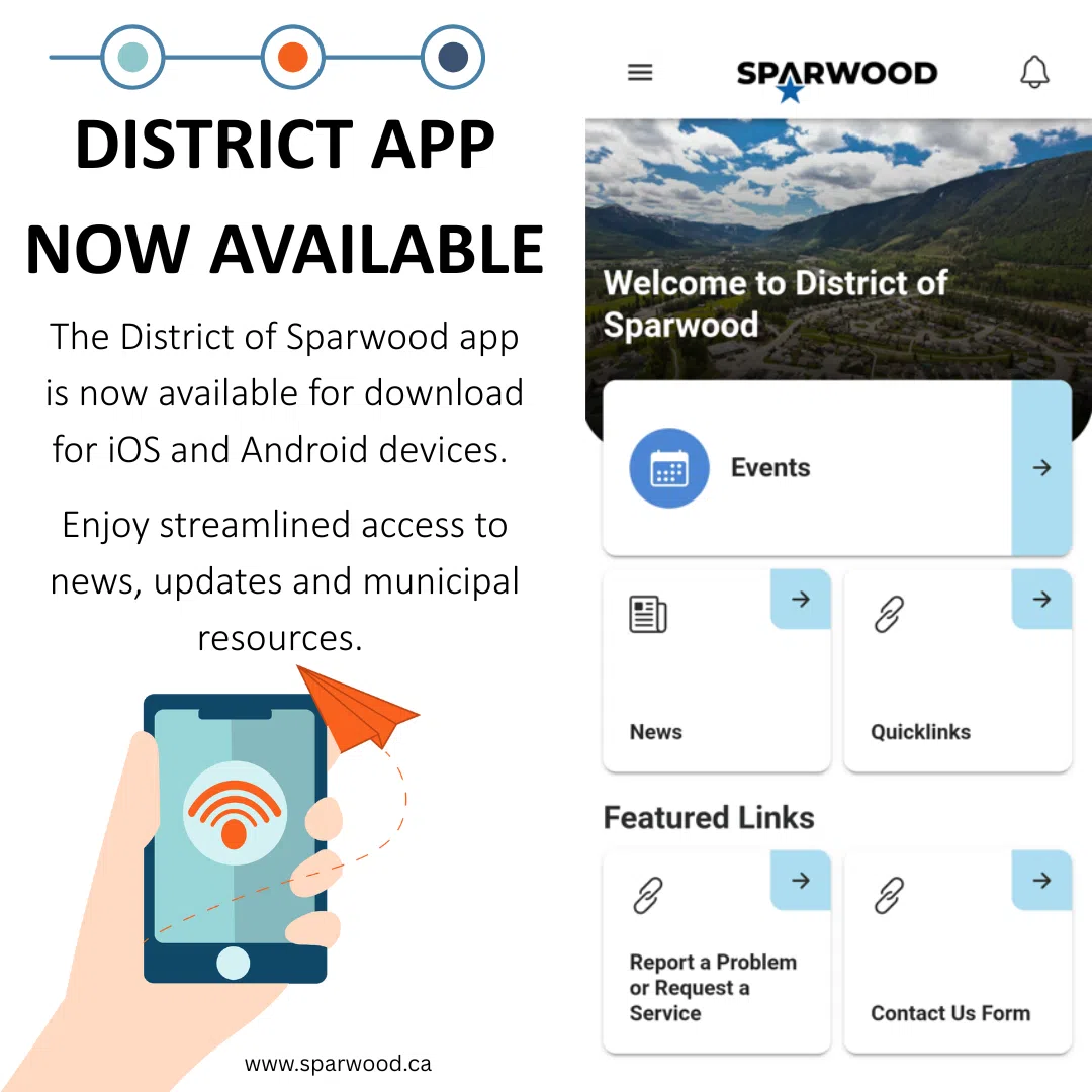 District of Sparwood launches new mobile hub for community news