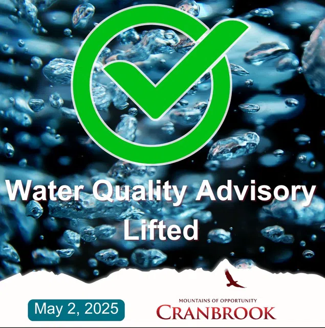 City of Cranbrook Water Advisory rescinded
