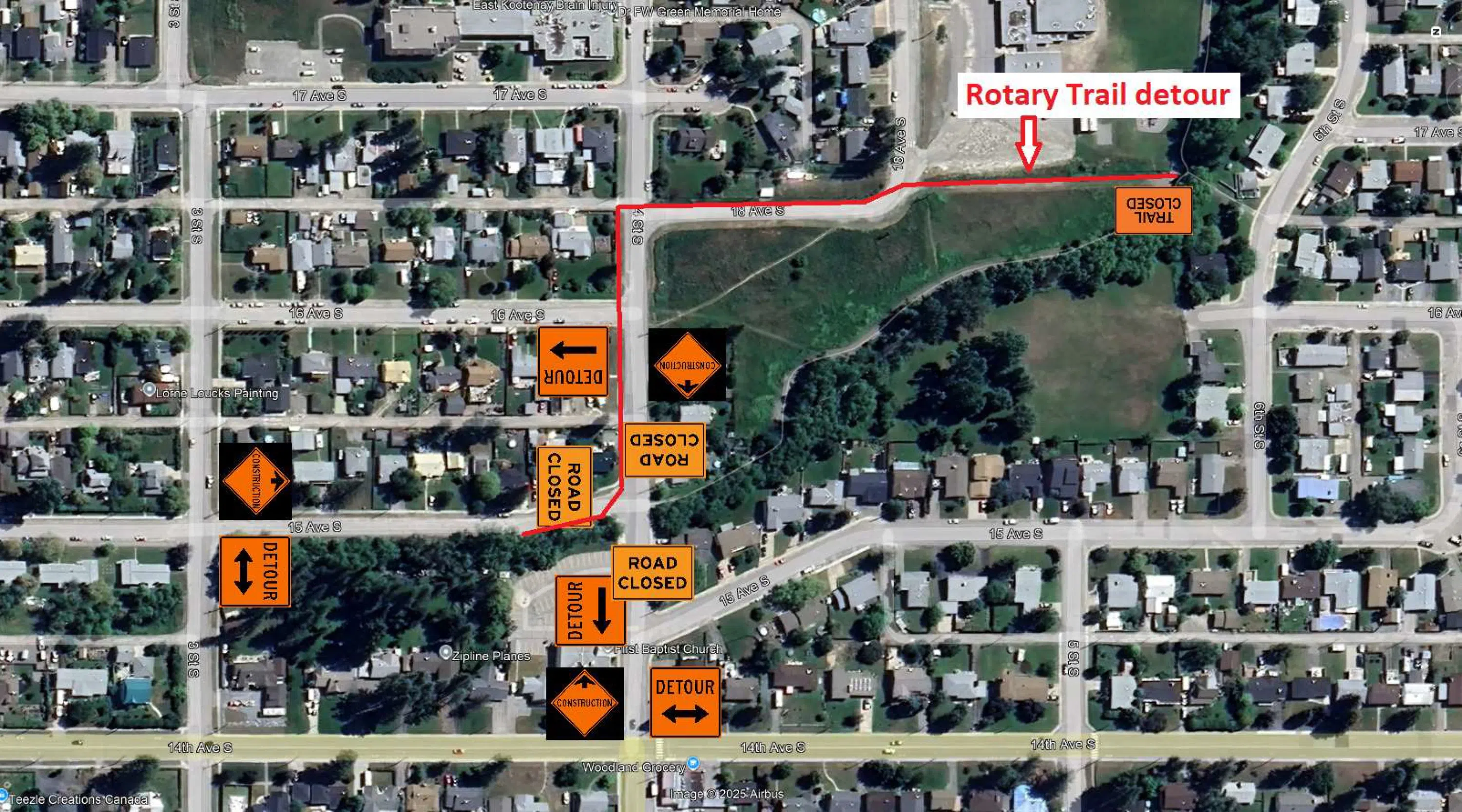 Intersection closed in Cranbrook for sewer replacement