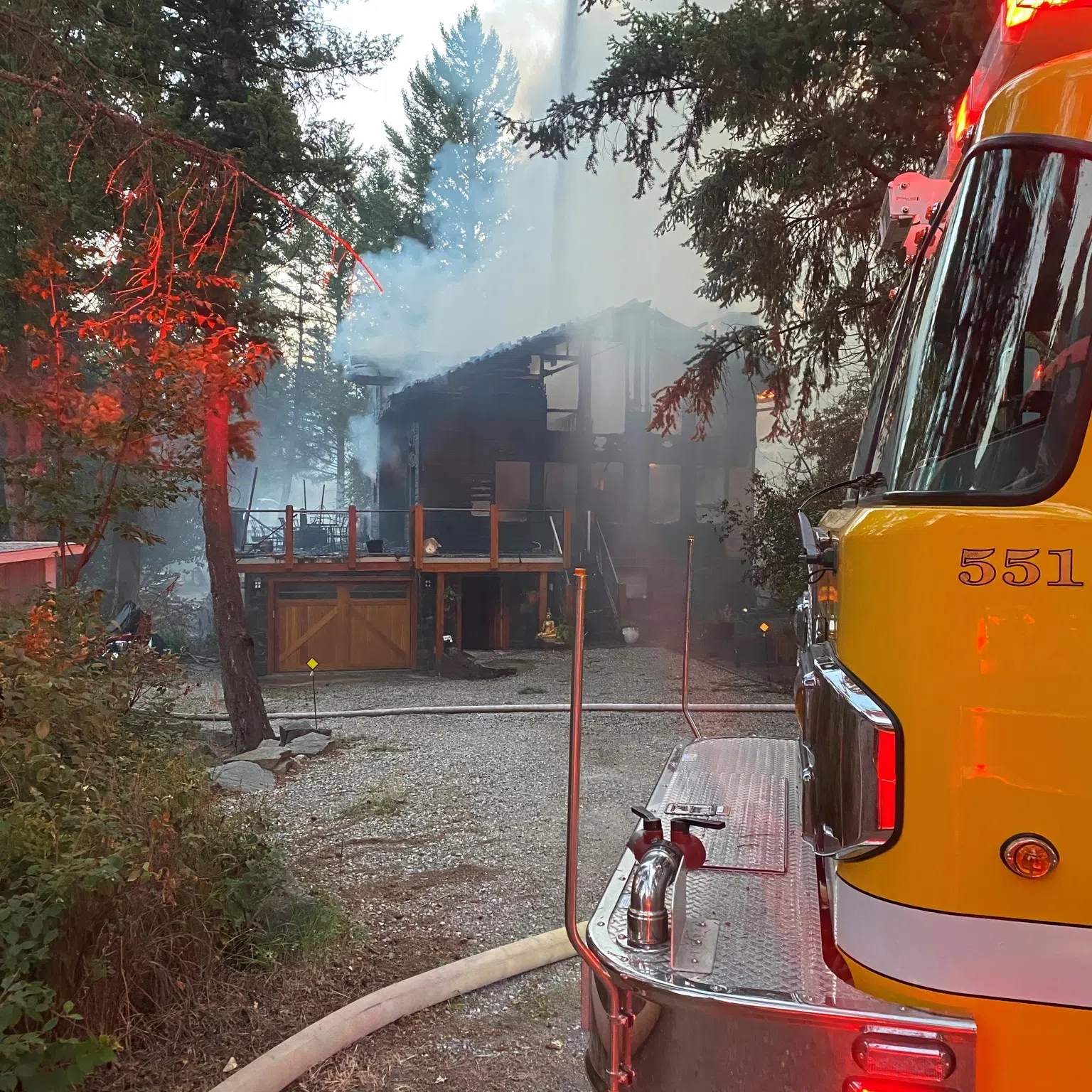 1 taken to hospital after house fire in Windermere Wednesday evening