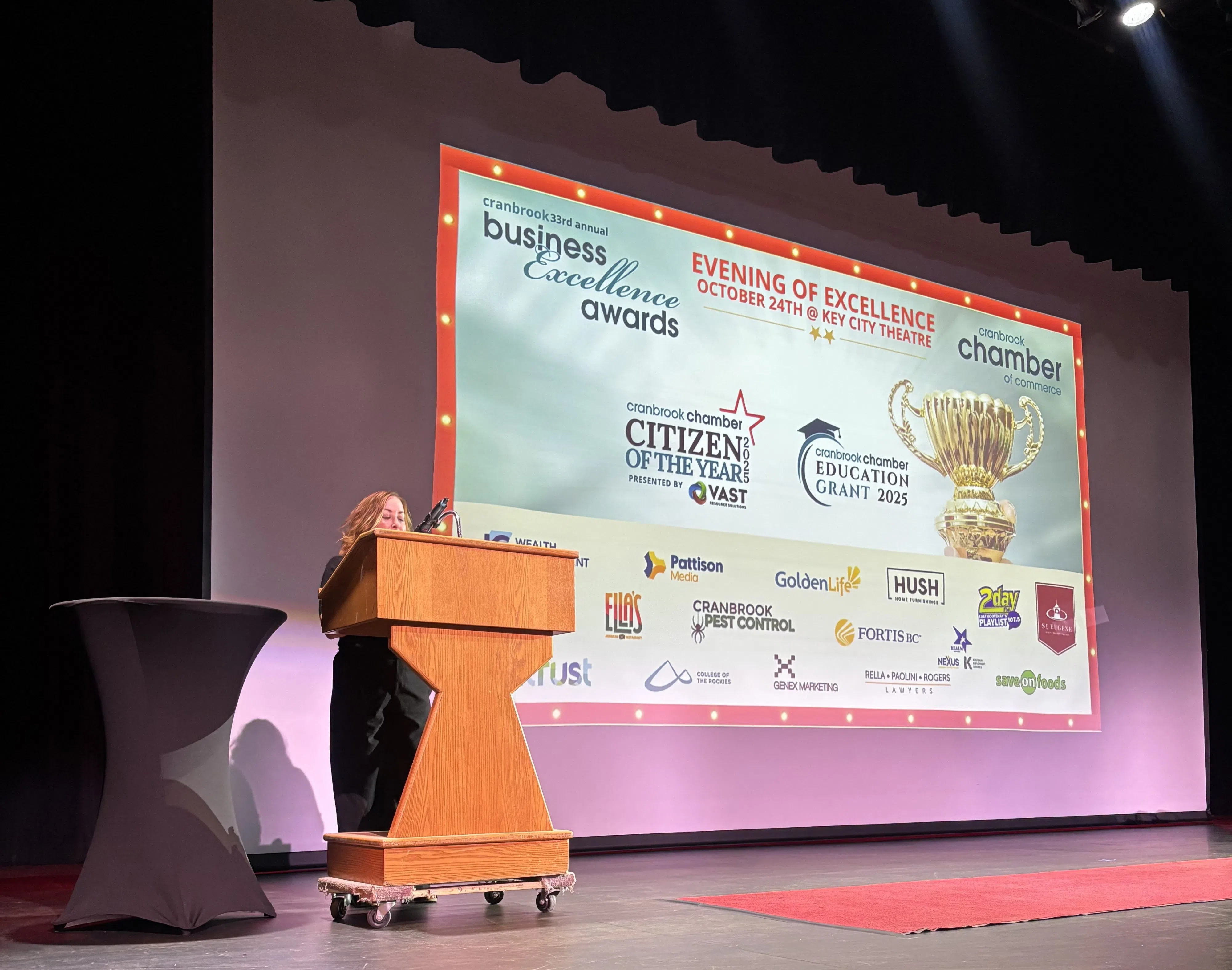 Cranbrook Chamber honours local excellence at annual awards night