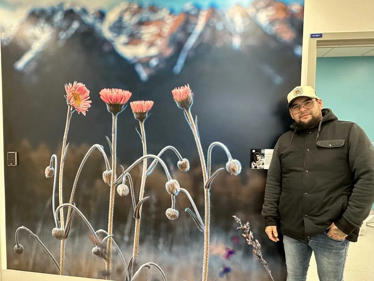 Ktunaxa artist captures murals for new Golden Primary Care Centre