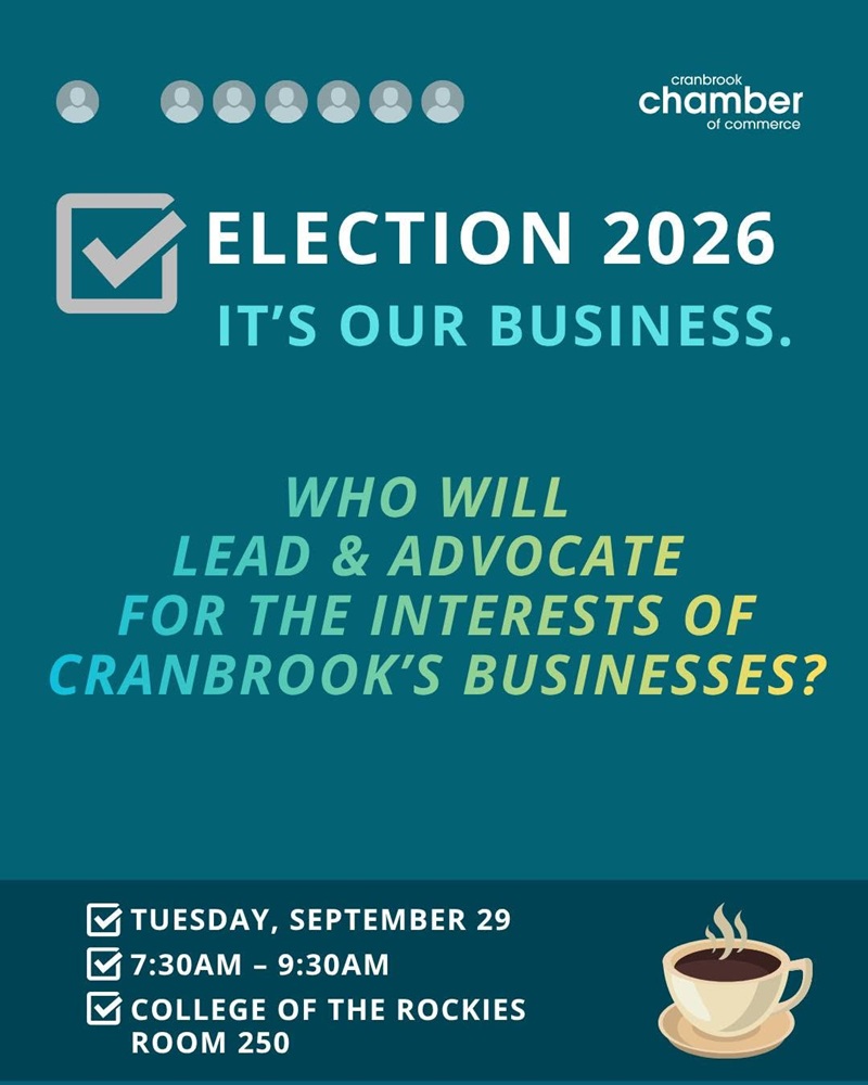 Cranbrook Chamber of Commerce host election forum