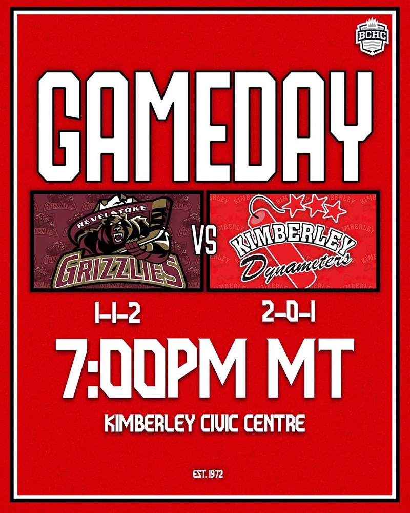 Jaden Rusznak's hattrick gives Dynamiters 8-3 win over Columbia Valley heading into tonight's home opener