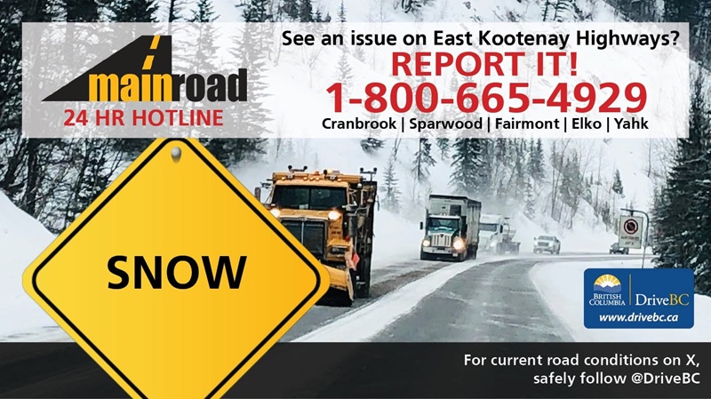 Snow flurries forecast across Elk Valley this weekend